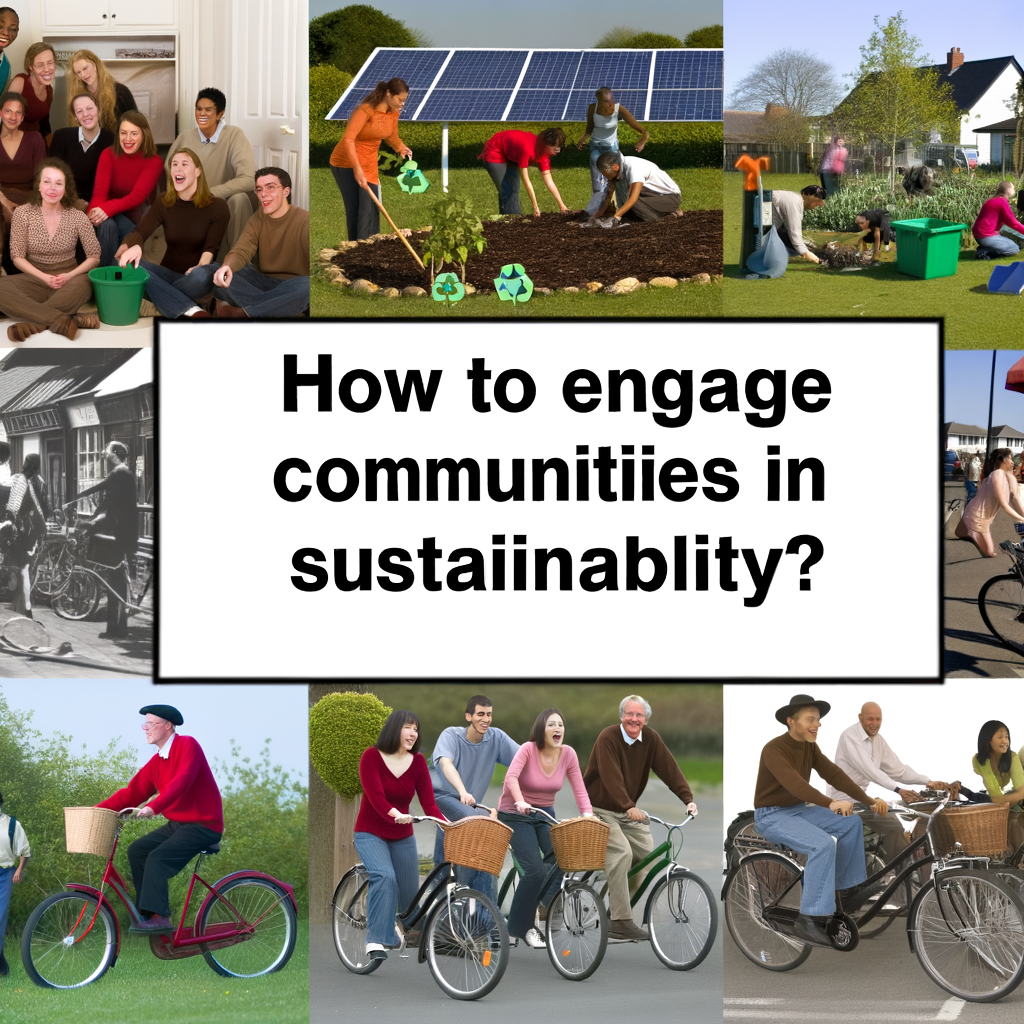 Come coinvolgere le comunità nella sostenibilità?